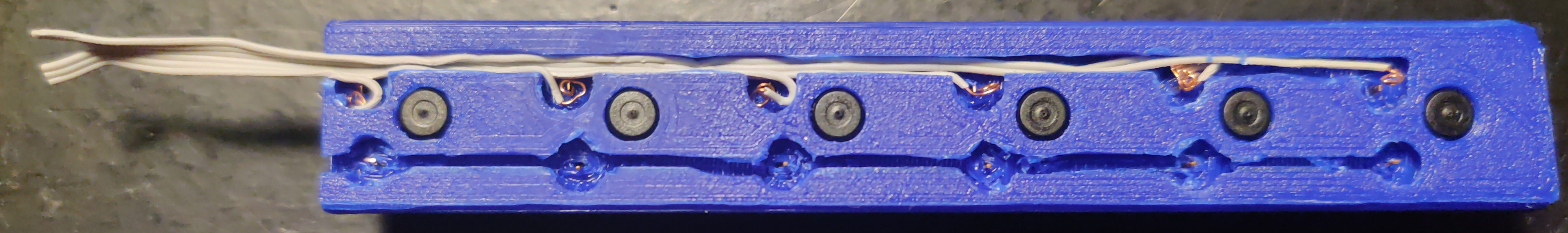 3D printed "PCB" feasability test